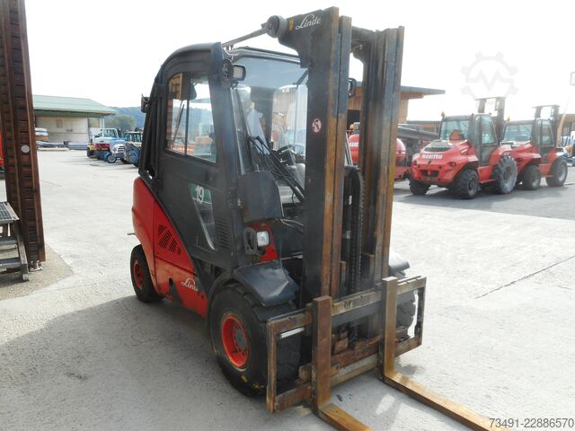Gabelstapler Linde H30D-01 Triplex + SS + Klima