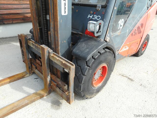 Gabelstapler Linde H30D-01 Triplex + SS + Klima