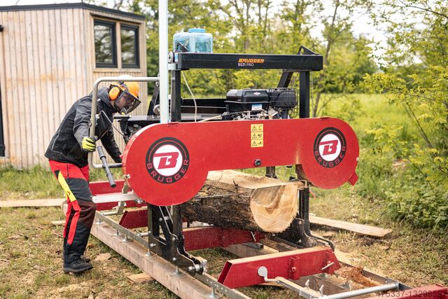 Log bandsaw, sawmill 76cm diameter Brugger BS31 Pro