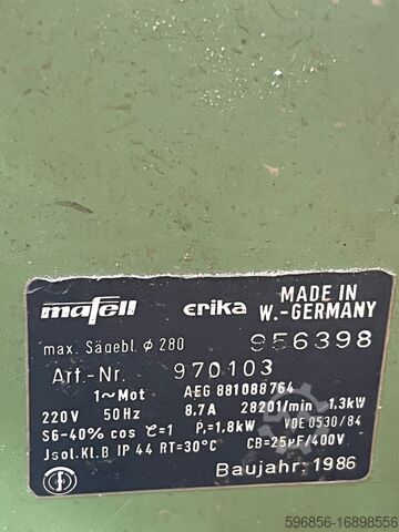 Unterflur-Zugsäge Mafell Erika