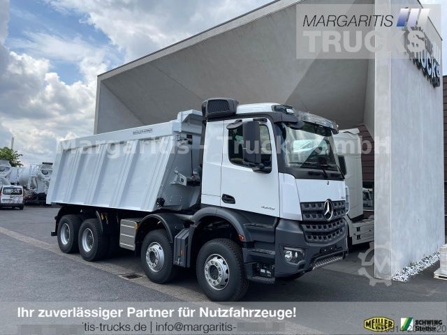 Tipper truck MERCEDES-BENZ Arocs 4245K 8x4 EURO3 mit Meiller 20m3 HARDOX