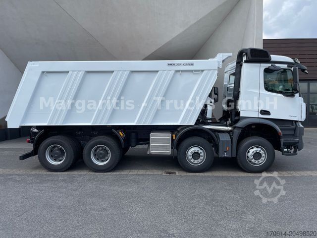 Tipper truck MERCEDES-BENZ Arocs 4245K 8x4 EURO3 mit Meiller 20m3 HARDOX