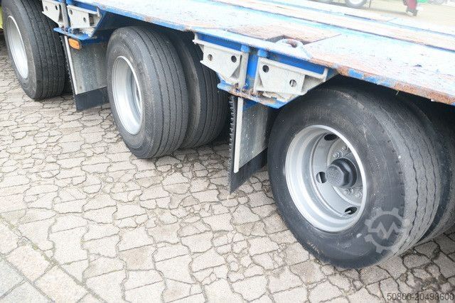 Tieflader-Sattelauflieger MÜLLER-MITTELTAL TTS-VLL 30,0 Profi, Gelenkt, hydr. Rampen, BPW