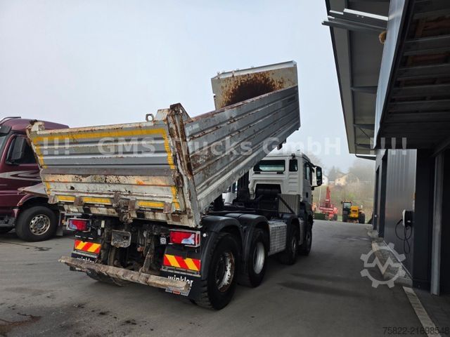 Kipper LKW MAN TGS 35.480 / 8X4 / Meiller Bordmatik