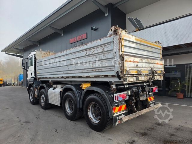 Kipper LKW MAN TGS 35.480 / 8X4 / Meiller Bordmatik