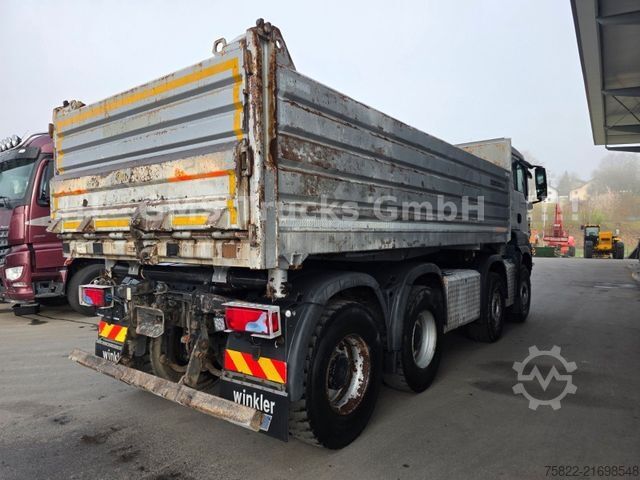 Kipper LKW MAN TGS 35.480 / 8X4 / Meiller Bordmatik