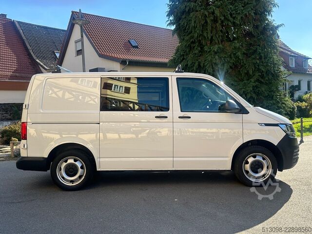 Kastenwagen VW T6.1 SORTIMO REGALS. DACHTRÄ. KLIMA AHK 1.HAND