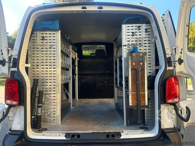 Kastenwagen VW T6.1 SORTIMO REGALS. DACHTRÄ. KLIMA AHK 1.HAND