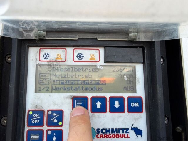 Kühlauflieger SCHMITZ CARGOBULL Doppelstock Tiefkühler /Telematic/Defrost