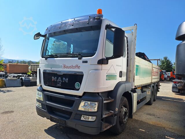 Autokran MAN TGS 33.440 6x4 Pritsche+Hiab 211-5 