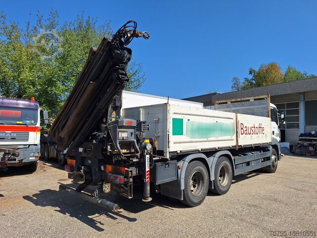 Autokran MAN TGS 33.440 6x4 Pritsche+Hiab 211-5