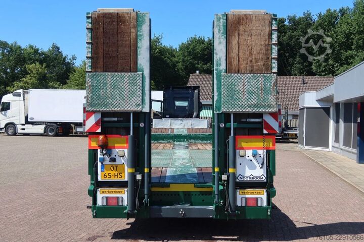 Semi low loader Nooteboom Semidieplader + Hydraulisch Rampen