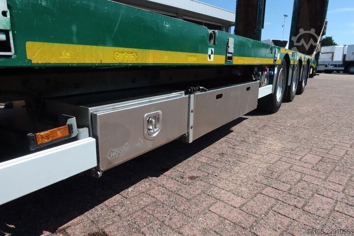 Semi low loader Nooteboom Semidieplader + Hydraulisch Rampen