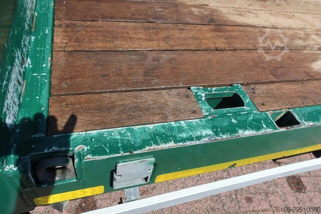 Semi low loader Nooteboom Semidieplader + Hydraulisch Rampen