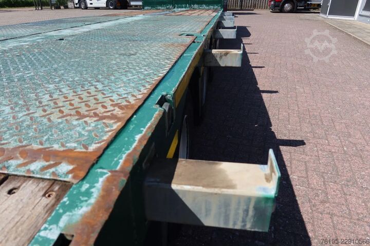 Semi low loader Nooteboom Semidieplader + Hydraulisch Rampen