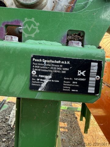 Wood splitter POSCH SPALTFIX K-600 VARIO + PackFix
