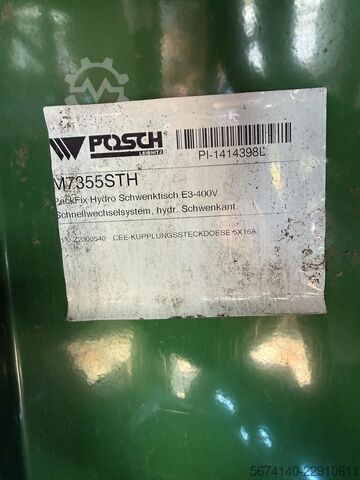 Wood splitter POSCH SPALTFIX K-600 VARIO + PackFix