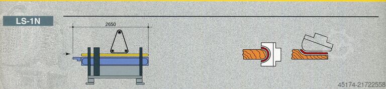 Edge sanding machine VOLPATO LS - 1N