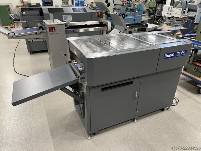 Nut- und Perforiermaschine Duplo Docucutter DC-645