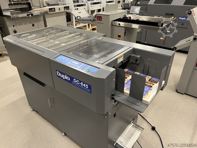 Nut- und Perforiermaschine Duplo Docucutter DC-645