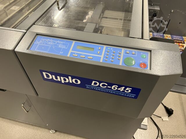 Nut- und Perforiermaschine Duplo Docucutter DC-645