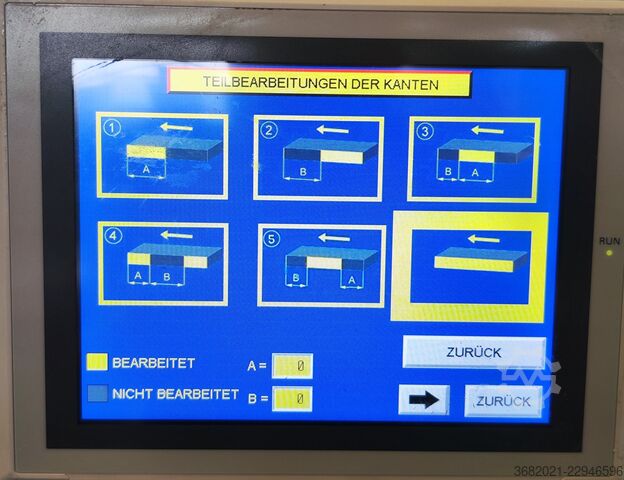 Edge sanding machine Comandulli EDILPLUS 8+6 DX