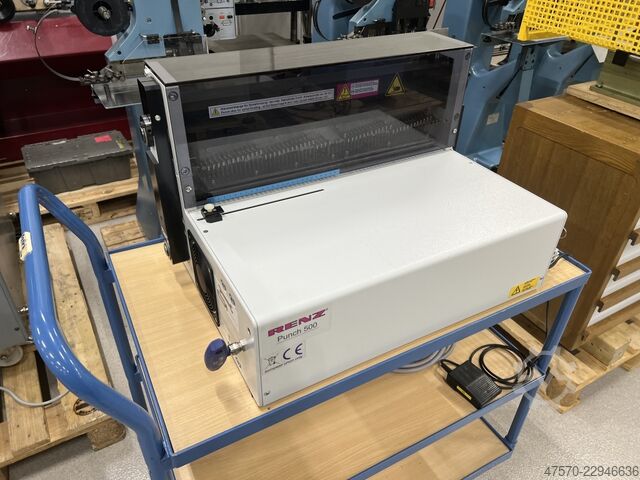 Perforiermaschine Renz Punch 500 perforator 