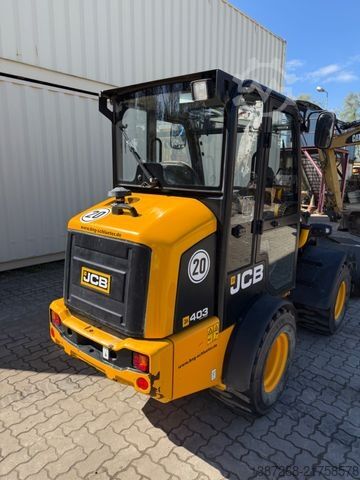 Radlader JCB 403 / 980 Stunden / Schaufel + Gabel