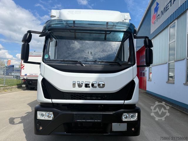 LKW mit Pritsche & Plane IVECO 140E28 Eurocargo LBW Bär 1,5to orig.56.282km AHK