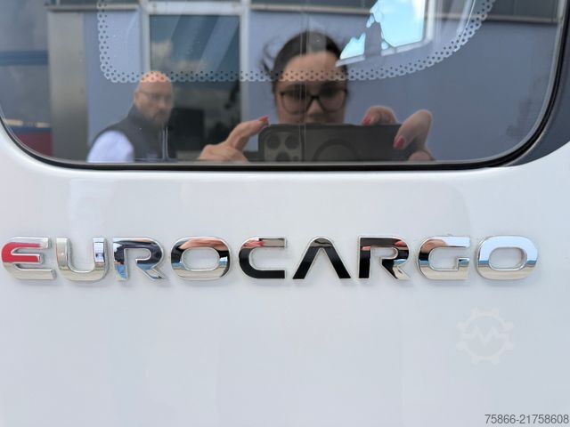 LKW mit Pritsche & Plane IVECO 140E28 Eurocargo LBW Bär 1,5to orig.56.282km AHK