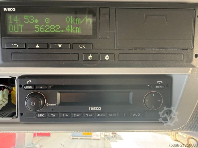 LKW mit Pritsche & Plane IVECO 140E28 Eurocargo LBW Bär 1,5to orig.56.282km AHK