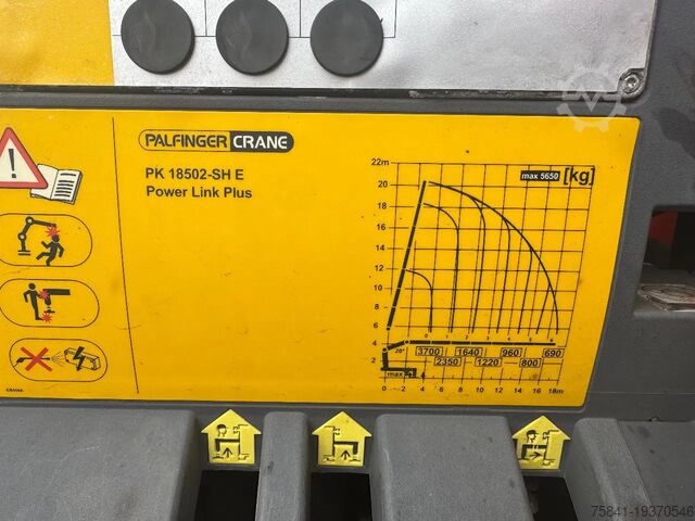 Crane truck Scania R730 R 730 V8 6x2 Palfinger PK 18502-SH E