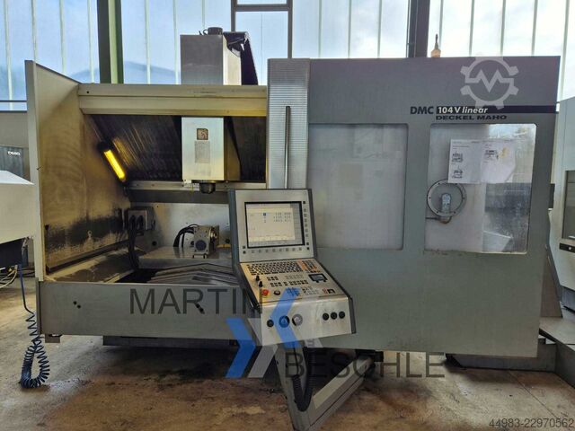 Vertical machining center DECKEL MAHO DMC 104 V linear