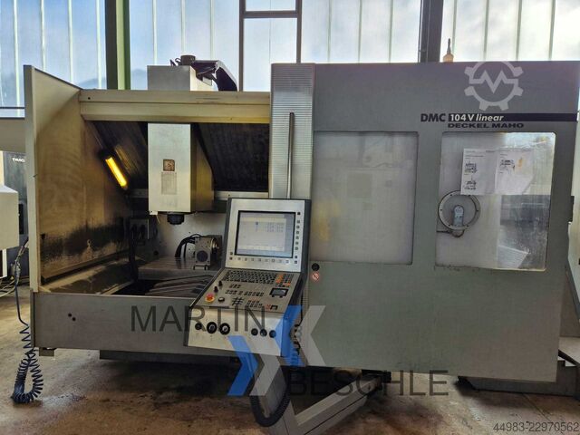 Vertical machining center DECKEL MAHO DMC 104 V linear