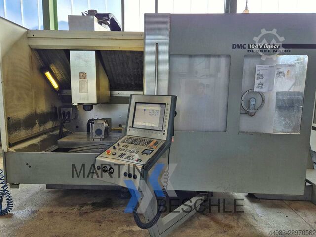 Vertical machining center DECKEL MAHO DMC 104 V linear