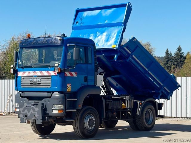 Tipper truck MAN TGA 18.410 * Kipper 4,10 m * 4x4 * TOPZUSTAND