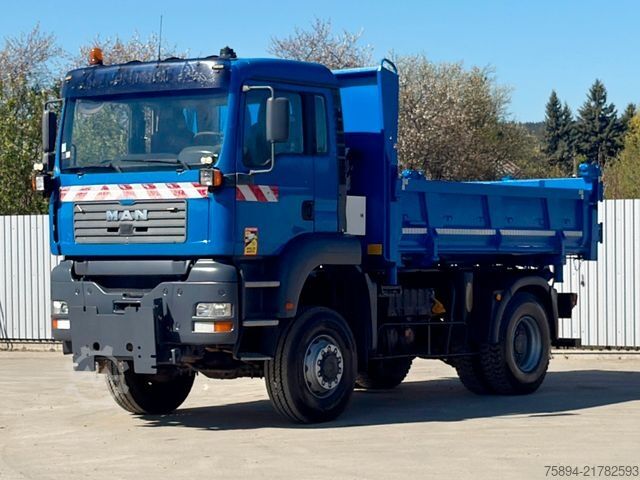 Tipper truck MAN TGA 18.410 * Kipper 4,10 m * 4x4 * TOPZUSTAND
