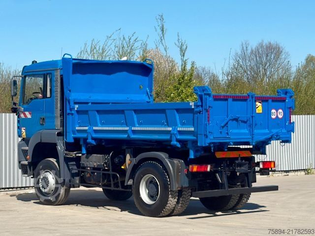 Tipper truck MAN TGA 18.410 * Kipper 4,10 m * 4x4 * TOPZUSTAND
