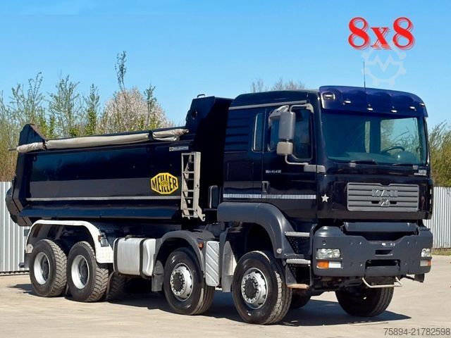 Tipper truck MAN TGA 41.430 * KIPPER * 8x8 * TOP