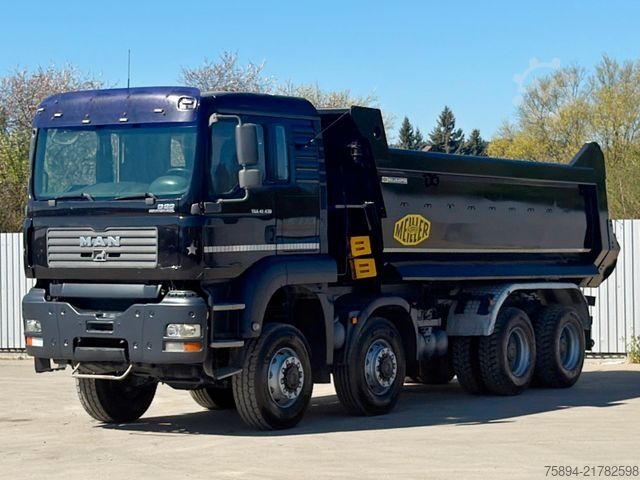Tipper truck MAN TGA 41.430 * KIPPER * 8x8 * TOP