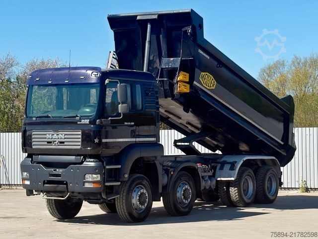 Tipper truck MAN TGA 41.430 * KIPPER * 8x8 * TOP