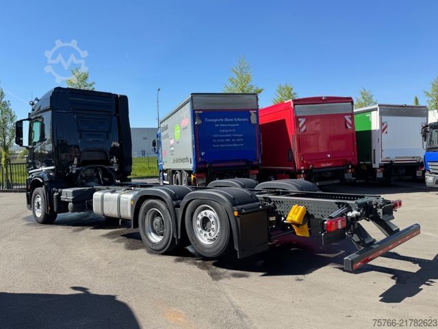 Truck chassis MERCEDES-BENZ ACTROS 2546  / LENKACHSE / RADSTAND 5,2 m / PTO