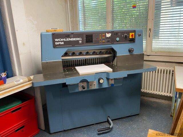 CUTTING MACHINE WOHLENBERG 76