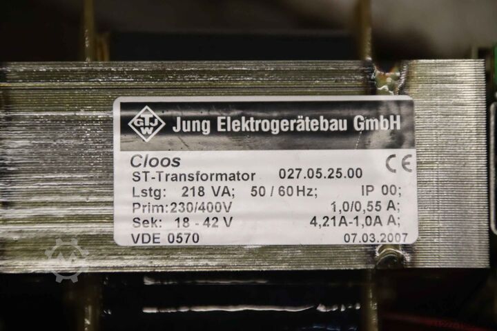 Transformator 218 VA Cloos 027.05.25.00