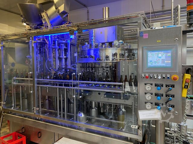 Beer filling line 8.000 bph RICO, ICS, SYSCONA