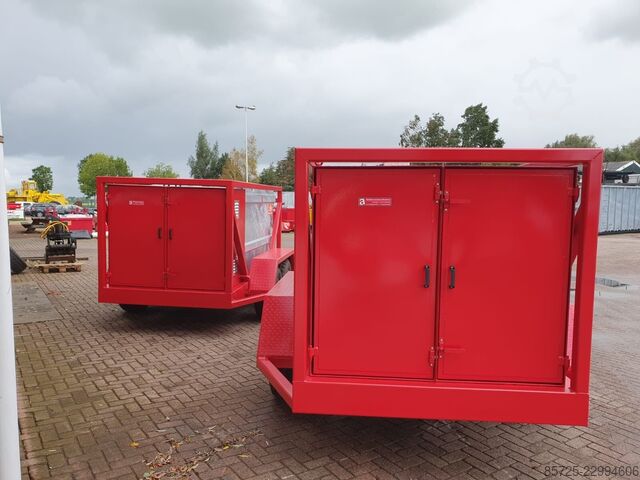 IBC Trailer brandstofwagen  IBC Trailer brandstofwagen