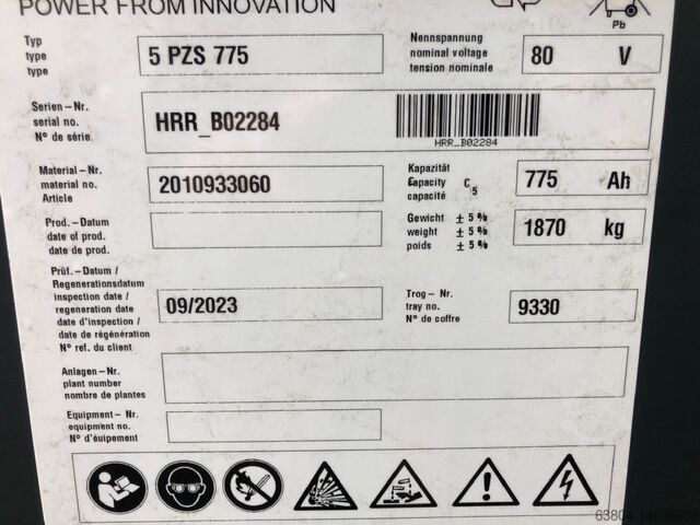 Elektro 4 Rad-Stapler UniCarriers G1Q2L30Q (QX2-30H)