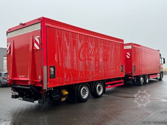 Beverage truck MERCEDES-BENZ ANTOS 2540 L / 2 x LBW / KOMPLETTZUG / 36 PAL