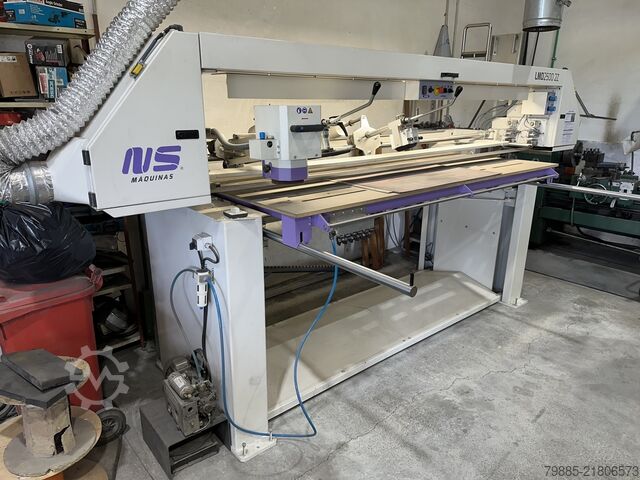 Long belt grinding machine NS Maquinas LMD2500 2Z