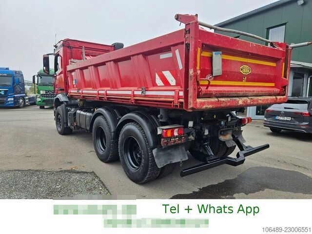 Dreiseitenkipper LKW MERCEDES-BENZ 2642 K 6x4 Blatt/Blatt Meiller